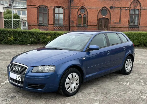 samochody osobowe Audi A3 cena 22900 przebieg: 247000, rok produkcji 2008 z Ziębice